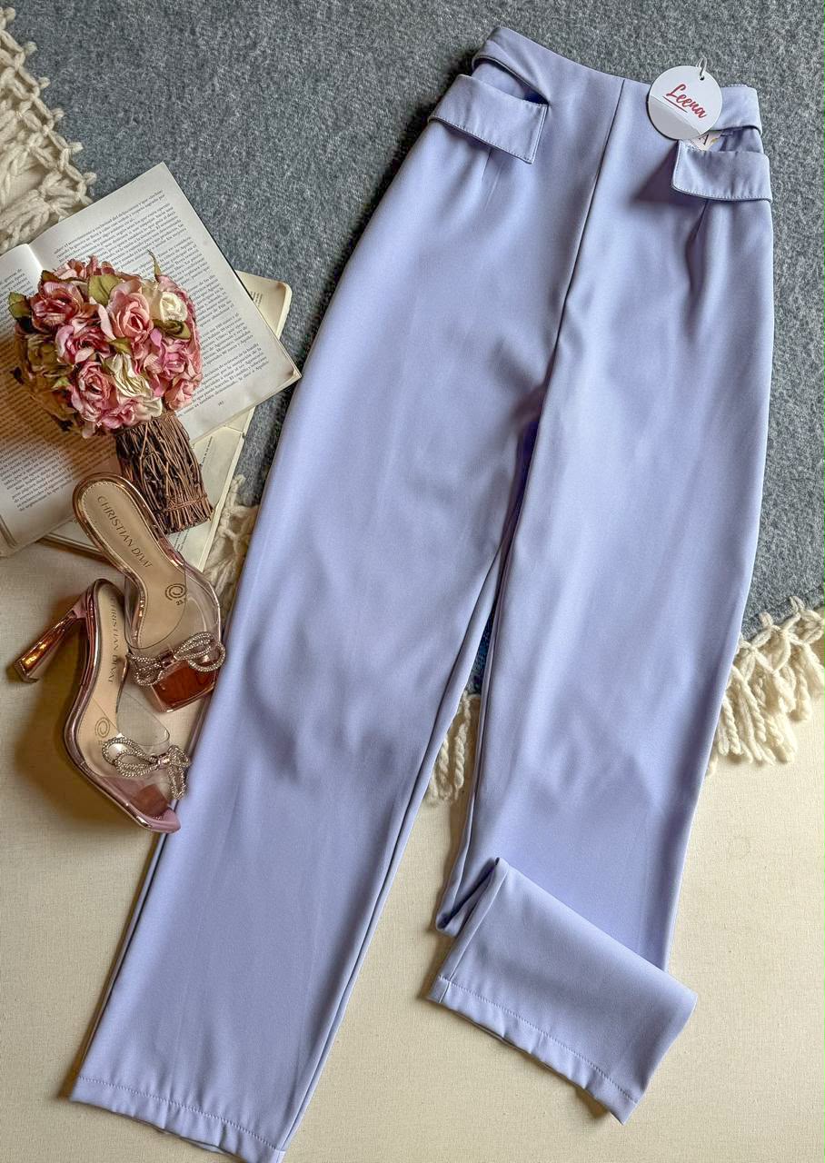 Pantalon Lila Importación Premium Largo 